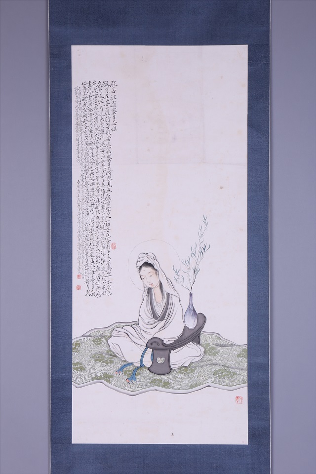 1931年徐菊庵设色观音图轴.jpg